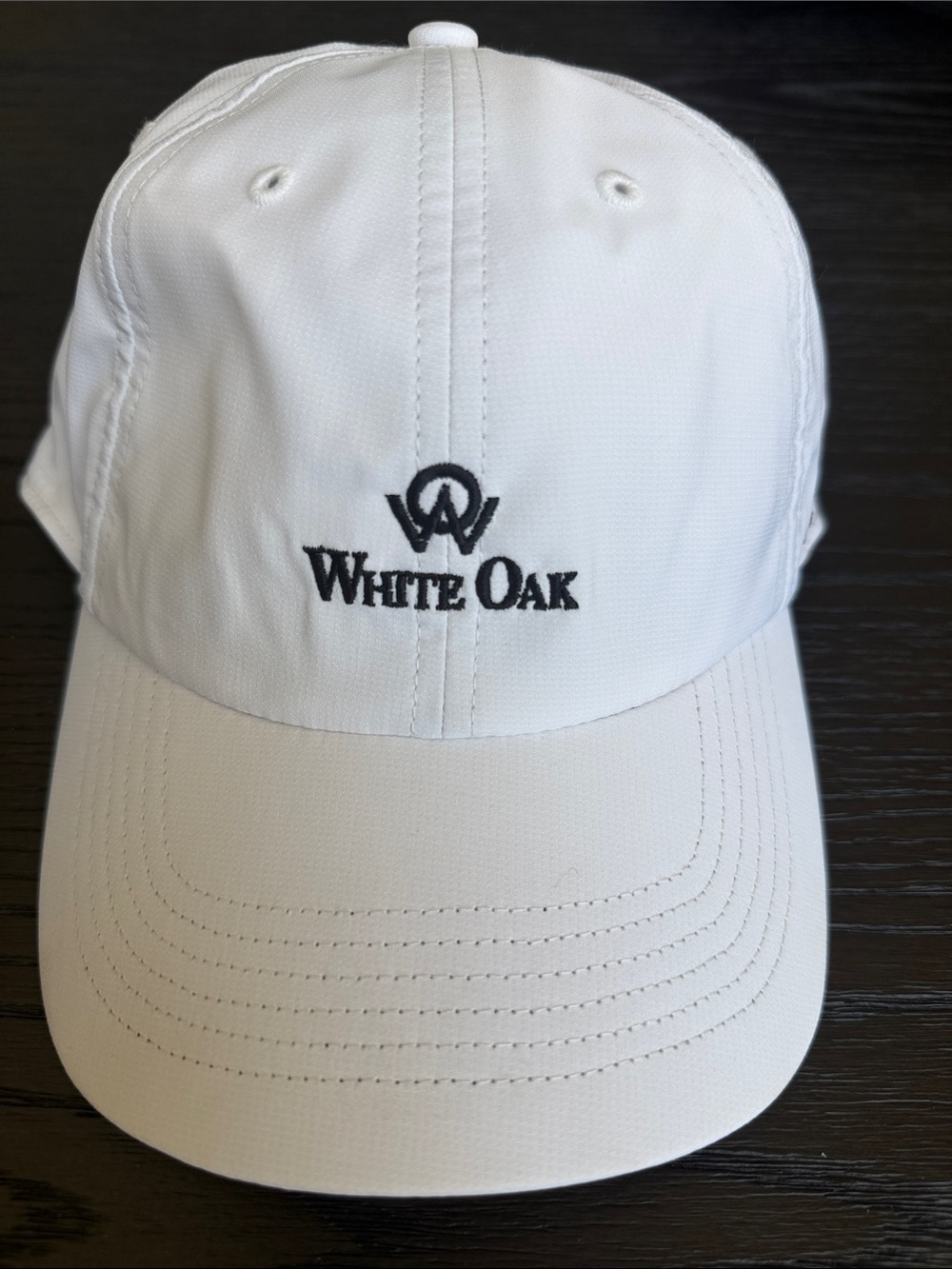 47 White Oak White Baseball Cap